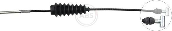 Трос ручника (тросик ручного тормоза) ABS передний для Toyota Ipsum II (M20) 2001-2009. Артикул K13791