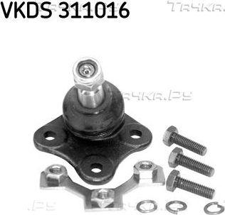 Шаровая опора SKF передняя правая/левая нижняя для Volkswagen Jetta II 1984-1987. Артикул VKDS 311016