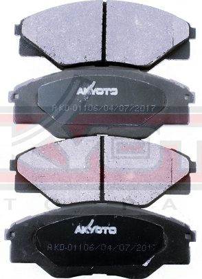 Тормозные колодки Akyoto Packing AKYOTO. Артикул AKD-01106