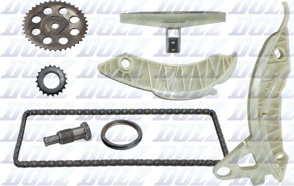 Цепь ГРМ Dolz для Peugeot 208 I 2012-2019. Артикул SKCC123F