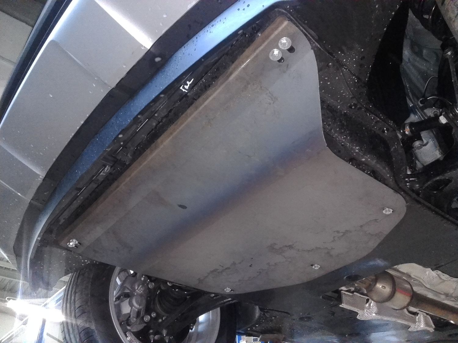 Защита Alfeco для картера и КПП Volkswagen Teramont 2017-2026. Артикул ALF.26.47