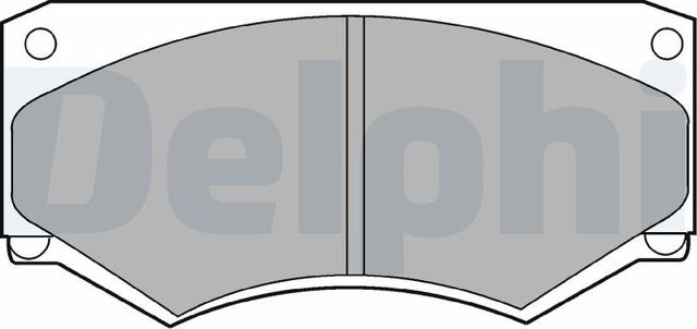 Тормозные колодки Delphi (Low-Metallic) передние для PUCH G-modell W460 1979-1991. Артикул LP180