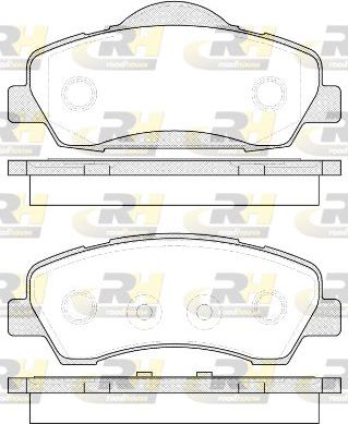 Тормозные колодки RoadHouse. Артикул 21530.00