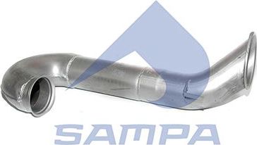 Глушитель Sampa задний для DAF CF 75 2001-2013. Артикул 050.438