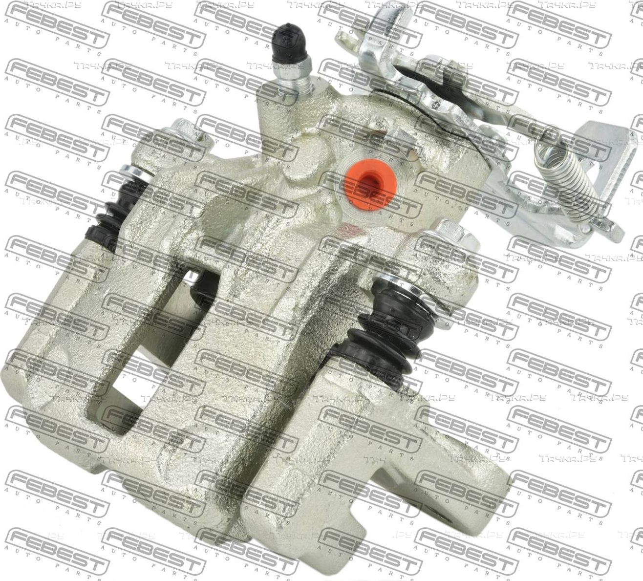 Тормозной суппорт Febest задний левый для Nissan Almera N16 2001-2006. Артикул 0277-N16RL