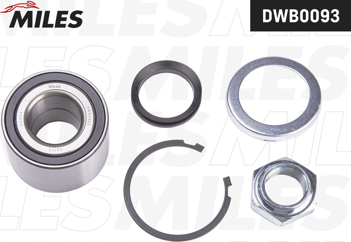 Ступичный подшипник (комплект) Miles. Артикул DWB0093