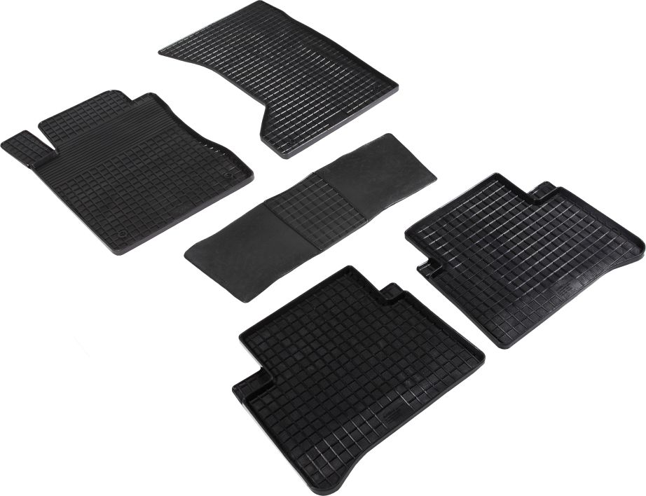 Комплект ковриков Seintex с узором сетка для салона Mercedes-Benz E-Класс W211 4matic 2002-2009. Артикул 93225