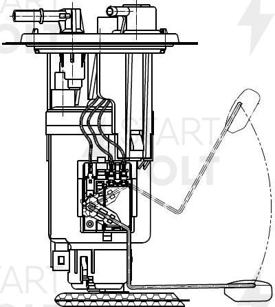 Бензонасос (топливный насос) StartVOLT. Артикул SFM 0812