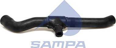Патрубок радиатора (системы охлаждения) Sampa. Артикул 011.389