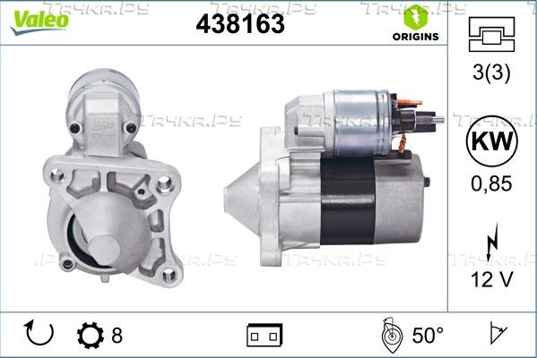 Стартер Valeo Origins New для Renault Kangoo I 2005-2007. Артикул 438163