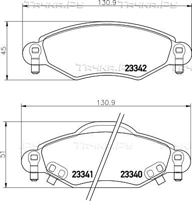 Тормозные колодки Hella Pagid. Артикул 8DB 355 010-791