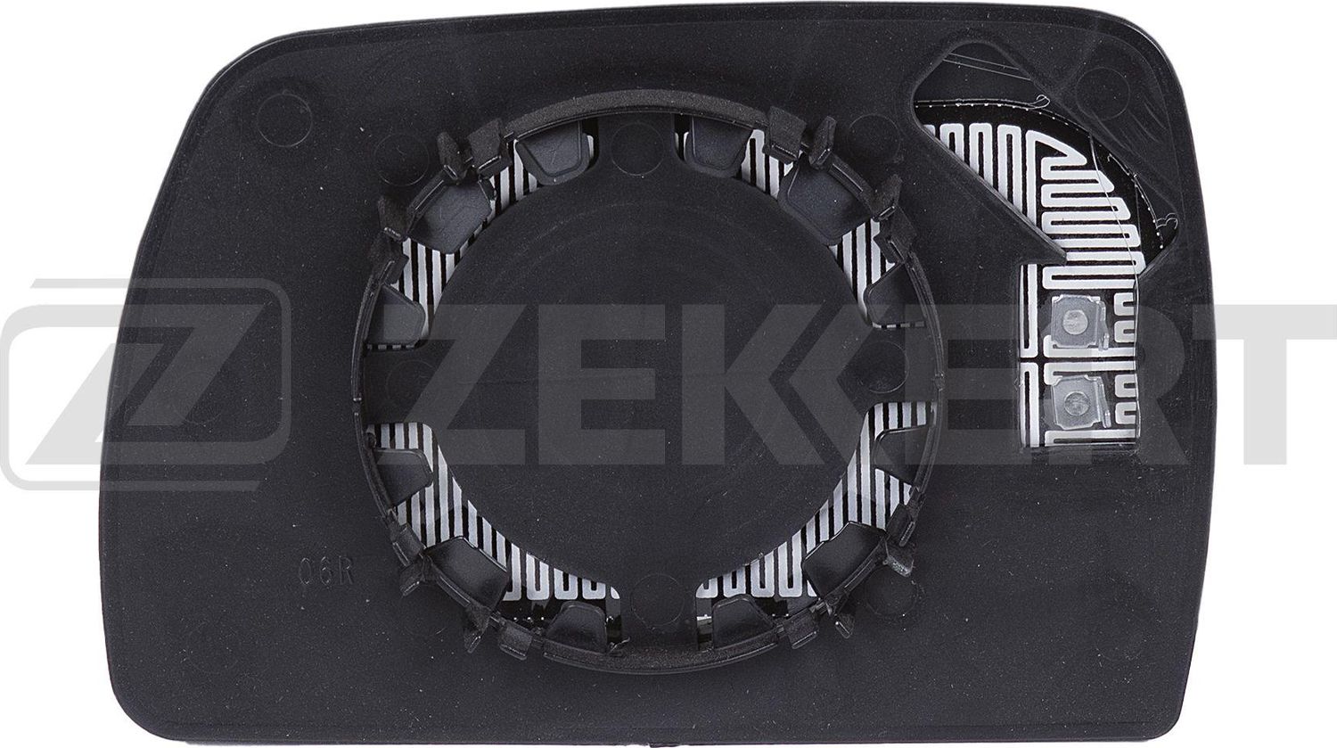 Зеркальное стекло бокового зеркала Zekkert. Артикул SP-1187