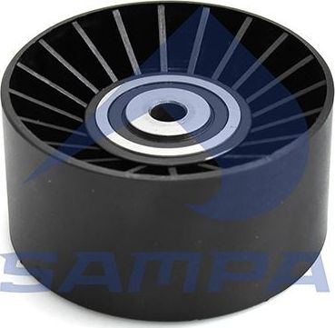 Натяжной ролик (натяжитель) приводного поликлинового ремня Sampa. Артикул 200.425