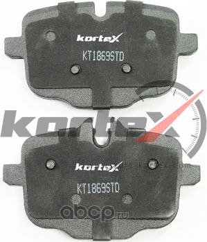 Колодки торм. BMW F10/F13 задн. к-т (Kortex). Артикул KT1869STD