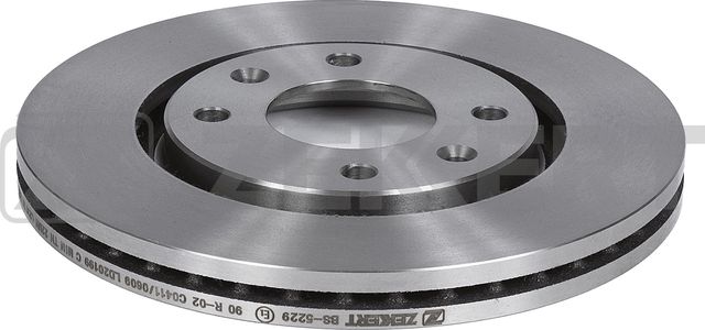 Тормозной диск Zekkert передний для Peugeot 406 I 1995-2004. Артикул BS-5229