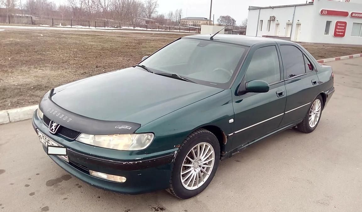 Дефлектор VT52 для капота Peugeot 406 1999-2004. Артикул PG03VT
