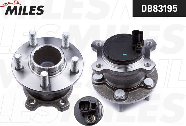 Ступица колеса с интегрированным подшипником Miles. Артикул DB83195