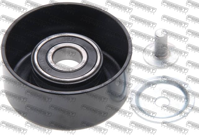 Натяжной ролик (натяжитель) приводного поликлинового ремня Febest. Артикул 0287-D40