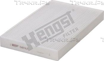 Салонный фильтр Hengst. Артикул E4974LI