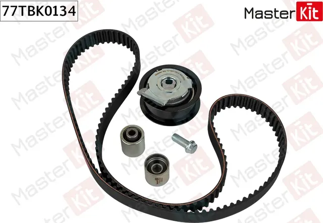 77TBK0134 Комплект ремня ГРМ Audi A3 (8L1) 1996 - 2006 (Master KIT). Артикул 77tbk0134