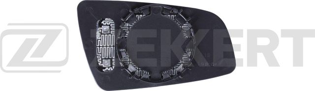Зеркальное стекло бокового зеркала Zekkert левое для Opel Zafira B 2005-2009. Артикул SP-1064
