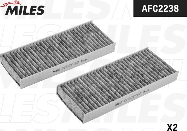 Салонный фильтр Miles. Артикул AFC2238