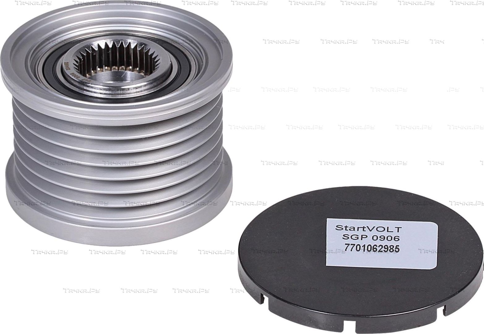 Муфта генератора обгонная StartVOLT для Smart Forfour II ((W453) 2014-2026. Артикул SGP 0906