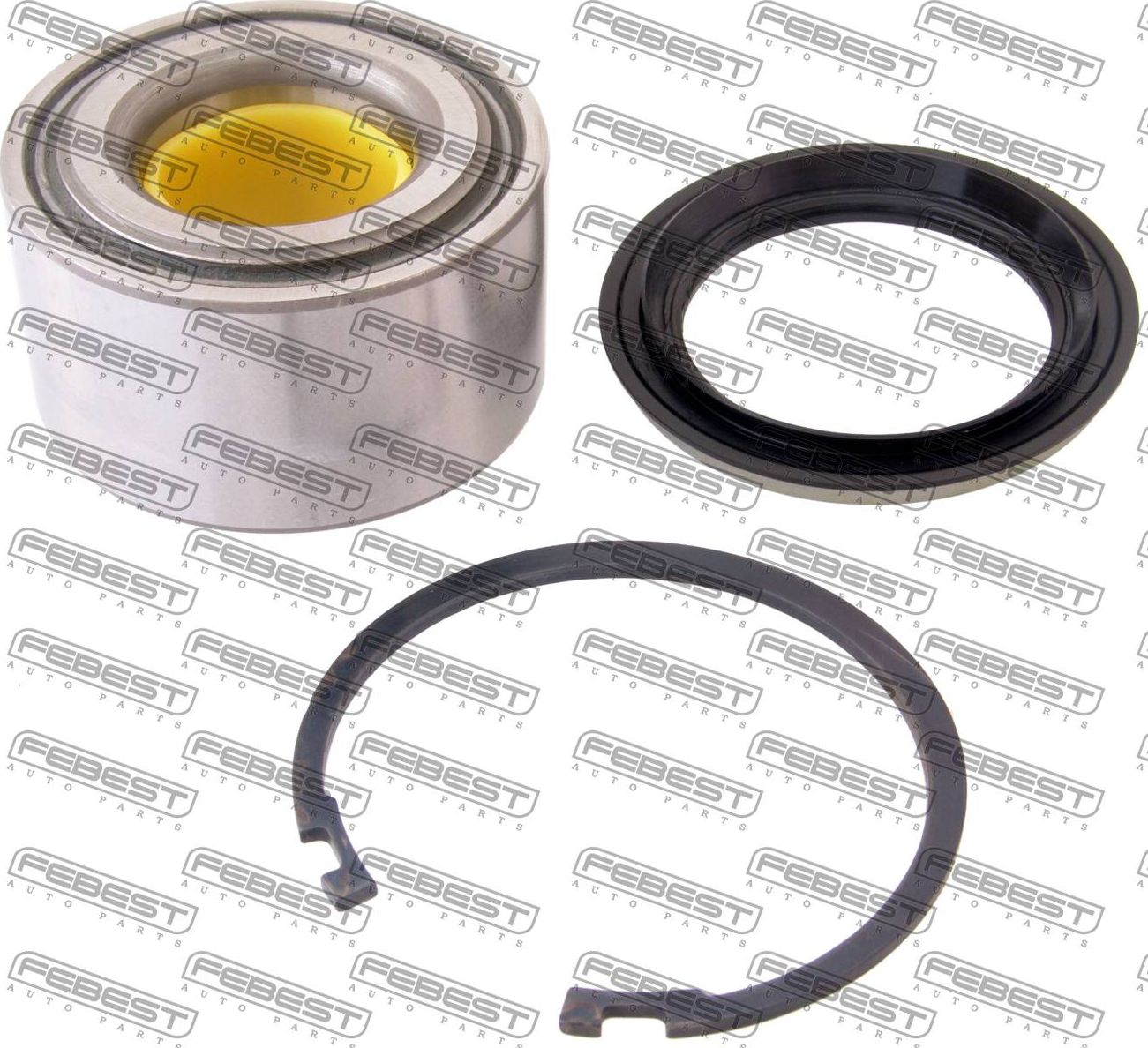 Ступичный подшипник Febest. Артикул DAC38764043-KIT