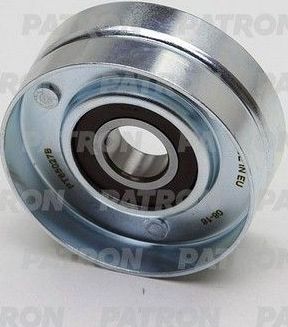 Натяжной ролик (натяжитель) приводного поликлинового ремня Patron. Артикул PT65027B