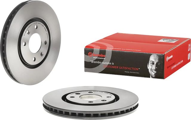 Тормозной диск Brembo UV Coated передний для Peugeot 406 I 1995-2004. Артикул 09.9616.11