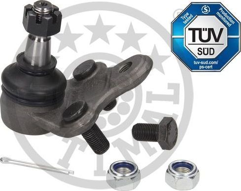 Шаровая опора Optimal TÜV certified передняя правая/левая нижняя для Toyota Corolla E100 1992-1997. Артикул G3-602