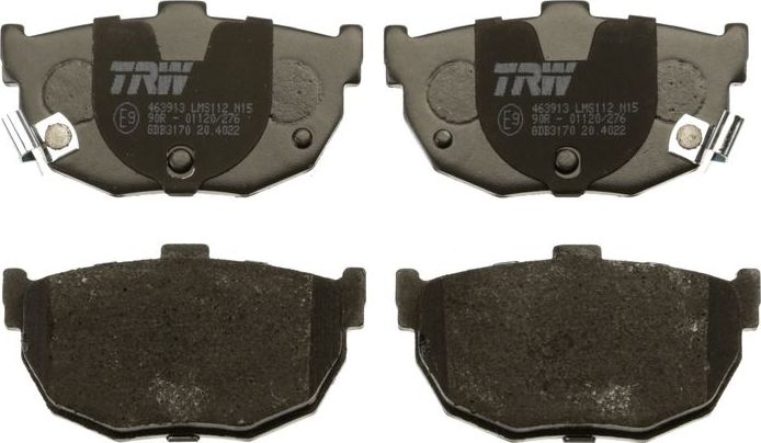 Тормозные колодки TRW COTEC. Артикул GDB3170