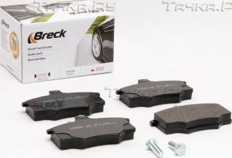 Тормозные колодки Breck передние для Audi 90 I (B2) 1986-1987. Артикул 20574 00 701 00