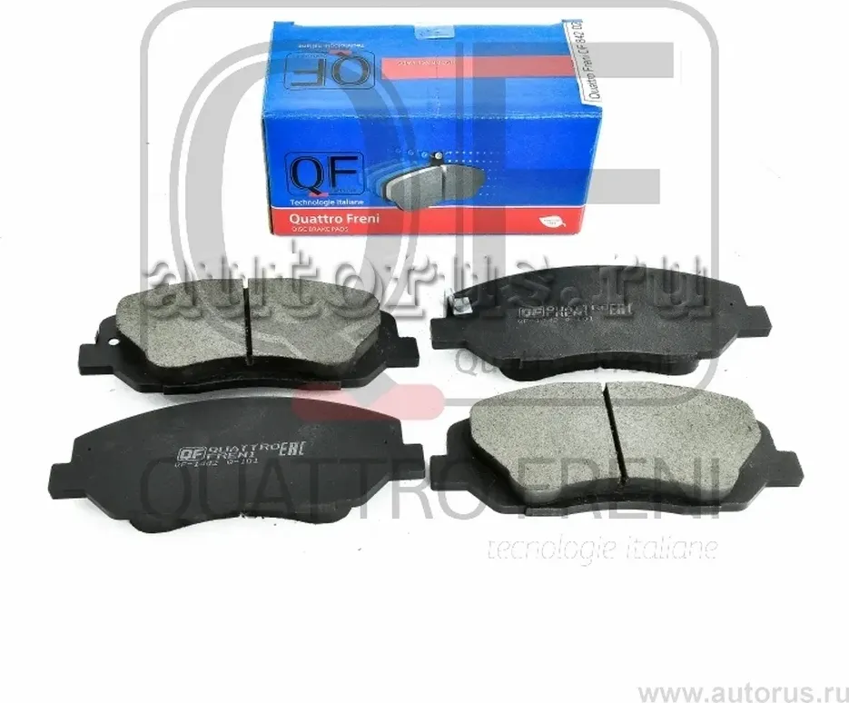 Колодки тормозные дисковые к-т (Quattro Freni). Артикул qf84202