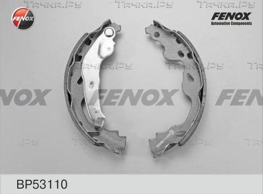 Тормозные колодки Fenox задние для BYD F0 2008-2018. Артикул BP53110