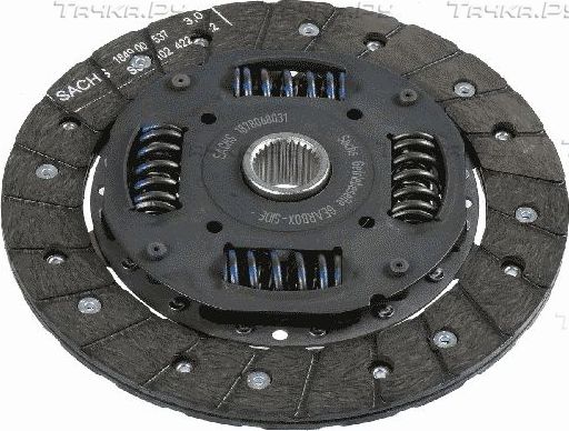 Диск сцепления SACHS для Skoda Roomster I 2006-2010. Артикул 1878 068 031