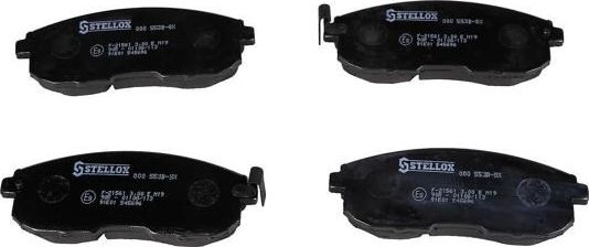 Тормозные колодки Stellox задние для Nissan Juke I 2010-2019. Артикул 000 553B-SX