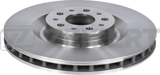Тормозной диск Zekkert передний для Fiat Doblo II 2010-2026. Артикул BS-6233