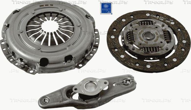 Сцепление (комплект) SACHS для Volkswagen Polo V 2009-2014. Артикул 3000 951 061