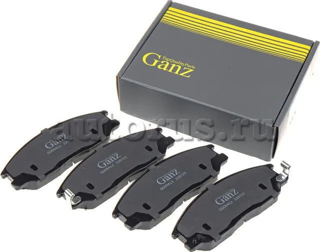 Колодки передние (Ganz). Артикул GIJ09413