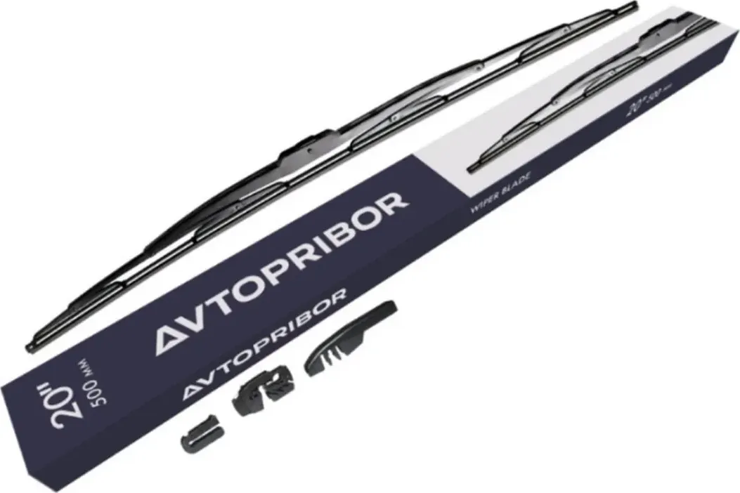 Щетка стеклоочистителя ВАЗ-2110,ГАЗ-3302,КАМАЗ,УАЗ 500мм (универсальный адаптер) (Автоприбор). Артикул 49520590001