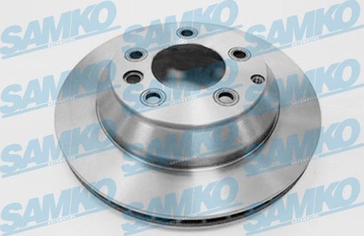 Тормозной диск Samko задний для Audi Q7 I (4L) 2006-2015. Артикул P2000V