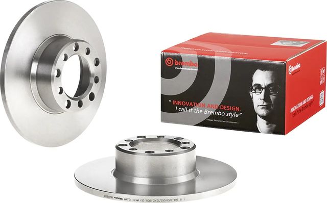 Тормозной диск Brembo передний для Mercedes-Benz W123 1976-1985. Артикул 08.3189.20
