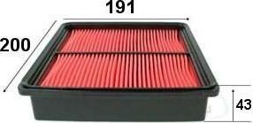 Воздушный фильтр JS Asakashi. Артикул A852J