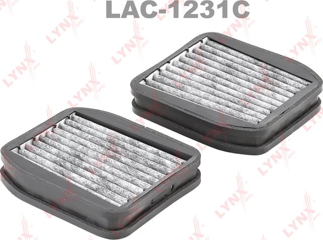 Салонный фильтр LYNXauto. Артикул LAC-1231C