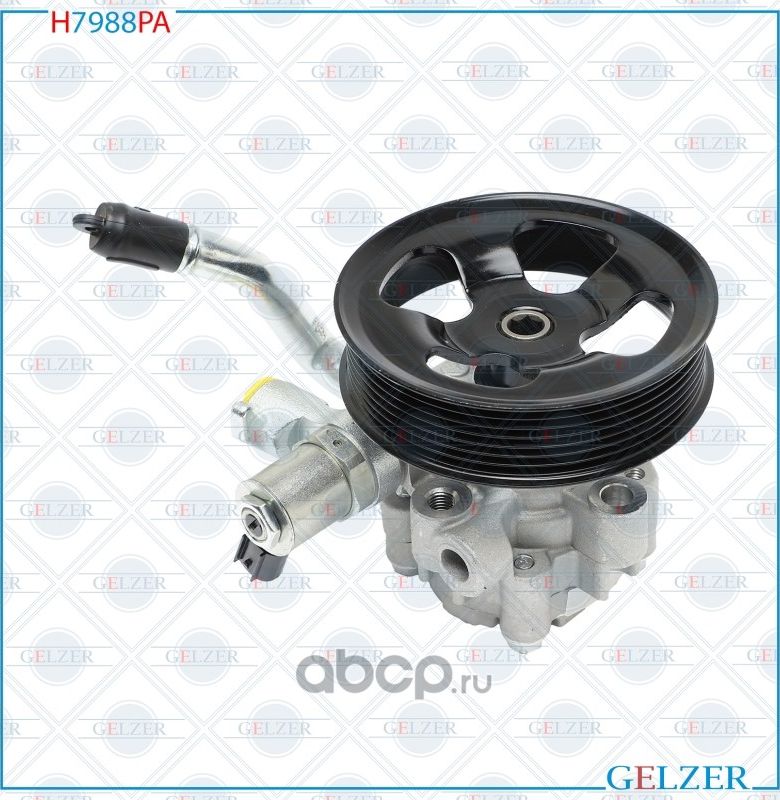 H7988PA Насос гидроусилителя руля Toyota Land Cruiser Prado 150 (Аналог) (Gelzer). Артикул H7988PA