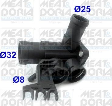 Фланец системы охлаждения Meat & Doria. Артикул 93546