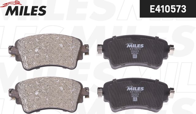 Тормозные колодки Miles задние для Audi S5 II (F5) 2016-2019. Артикул E410573