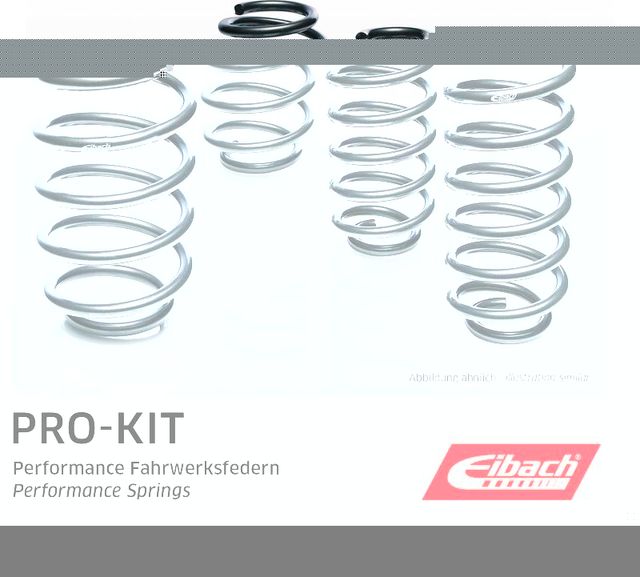 Пружины подвески (комплект) Eibach Pro-Kit передняя/задняя для Audi A5 II (F5) 2016-2026. Артикул E10-15-023-04-22