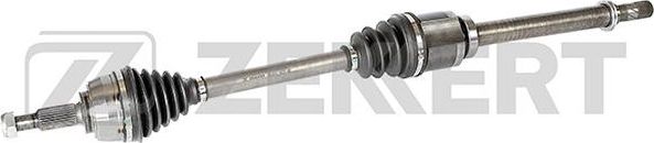 Полуось (привод в сборе, приводной вал) Zekkert передняя правая для Renault Scenic II 2003-2008. Артикул AW-5515